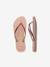 Kinderslippers Slim Glitter II HAVAIANAS rozen - vertbaudet enfant 
