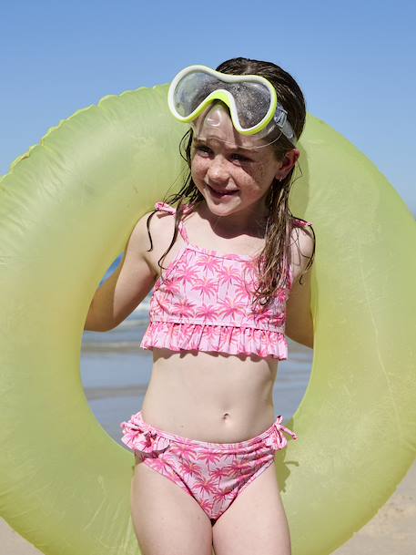 Maillot de bain 2 pièces fille rose - vertbaudet enfant 