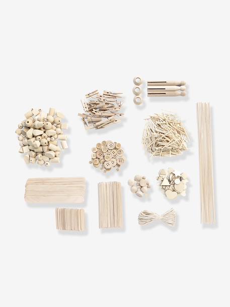 Boîte créative WOOD folia bois - vertbaudet enfant 