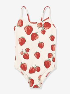-Maillot de bain 1 pièce fille motifs fraises