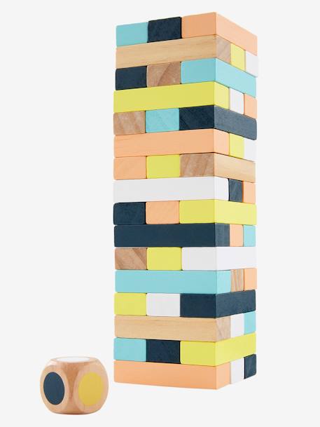 Helse houten toren meerkleurig - vertbaudet enfant 