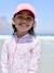 Maillot de bain fille à manches longues rose imprimé - vertbaudet enfant 