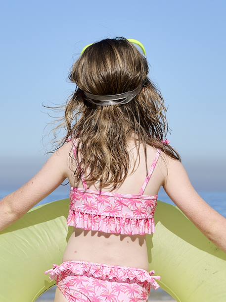 Maillot de bain 2 pièces fille rose - vertbaudet enfant 