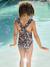 Maillot de bain 1 pièce imprimé fille Capsule famille encre - vertbaudet enfant 