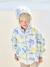 Sweat zippé à capuche motifs surf garçon blanc imprimé - vertbaudet enfant 