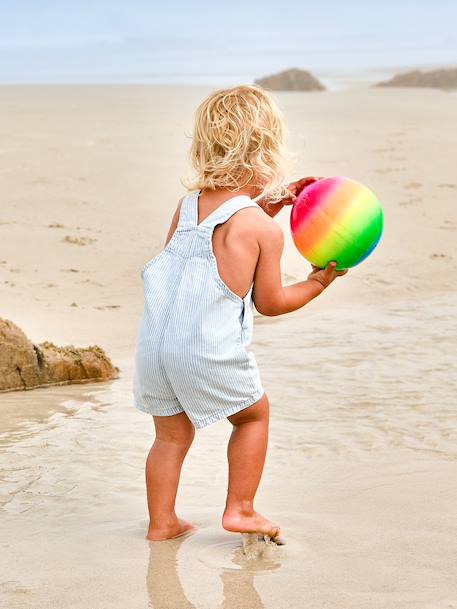 Combishort bébé garçon rayé rayé bleu - vertbaudet enfant 