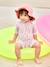 Combinaison de bain anti UV bébé fille avec couche intégrée corail - vertbaudet enfant 