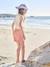 Short fille facile à enfiler corail+mauve+vert d'eau - vertbaudet enfant 