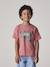 T-shirt motif nature garçon écru+terracotta - vertbaudet enfant 