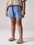 Short fille en denim léger facile à enfiler denim bleached+stone - vertbaudet enfant 
