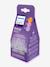 Pack de trois tétines Natural Response - débits 3,4,5 transparent - vertbaudet enfant 