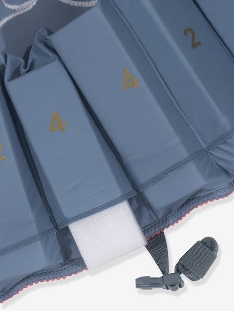 Gilet de natation vichy bleu carreaux bleu - vertbaudet enfant 