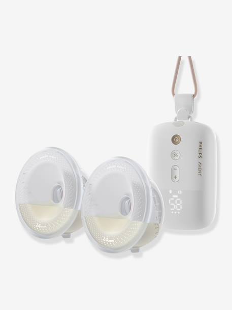 Tire-lait mains libres double Philips AVENT blanc - vertbaudet enfant 