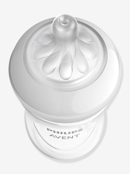 Pack de trois tétines Natural Response - débits 3,4,5 transparent - vertbaudet enfant 