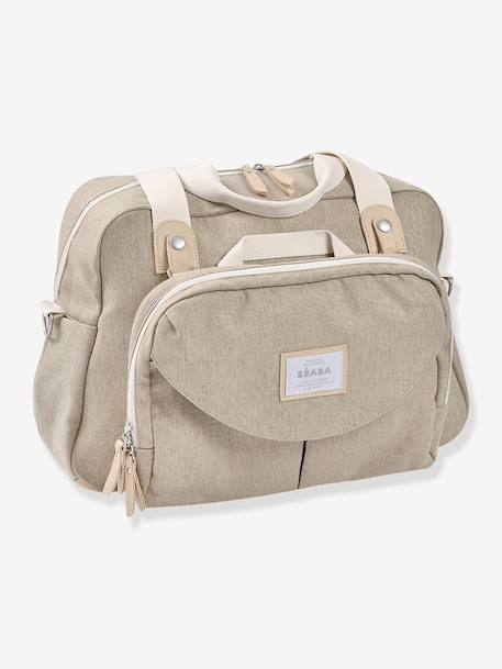 Sac à langer Genève II BLEU MARINE+gris chiné+marron imprimé+Vert sauge - vertbaudet enfant 