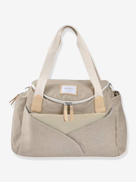 Sac à langer Sydney II beige imprimé+gris imprimé - vertbaudet enfant 