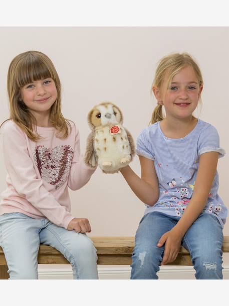 Peluche Chouette 20 cm Teddy Hermann beige - vertbaudet enfant 