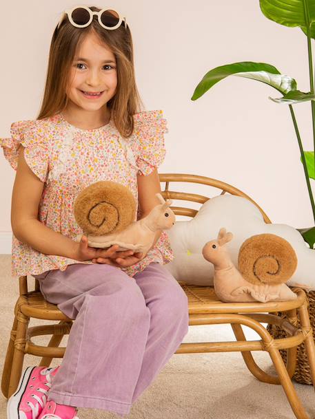 Pluchen slak Lotta 20 cm TEDDY HERMANN meerkleurig - vertbaudet enfant 