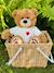 Peluche Teddy Percy avec pull 30 cm Teddy Hermann marron - vertbaudet enfant 