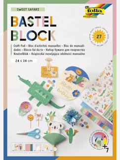 Speelgoed-Creatieve activiteiten-Plakken en vormgeven-Creatief blok, 27 vellen SWEET SAFARI FOLIA 
