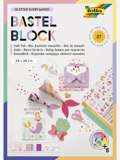 Speelgoed-Creatieve activiteiten-Plakken en vormgeven-Creatief blok, 27 vellen SWEET GLITTER EVERYWHERE FOLIA 