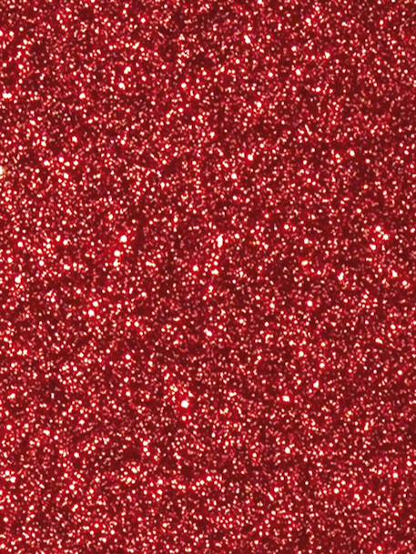 Zelfklevend glitter schuim, 5 vellen BASIC FOLIA meerkleurig - vertbaudet enfant 