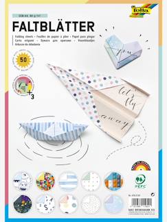 Jouet-Activités artistiques-Papier origami imprimé folia DIN A4, 50 feuilles