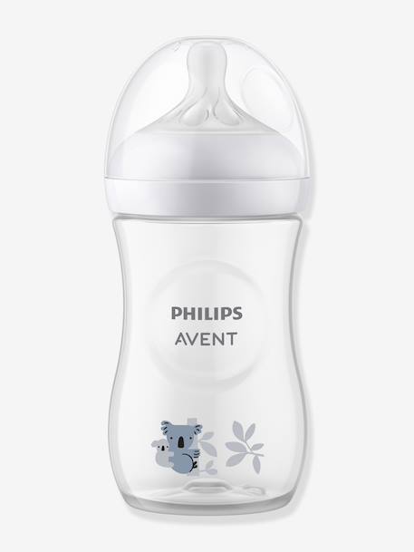 Biberon 260 ml Philips AVENT Natural Response gris+jaune - vertbaudet enfant 
