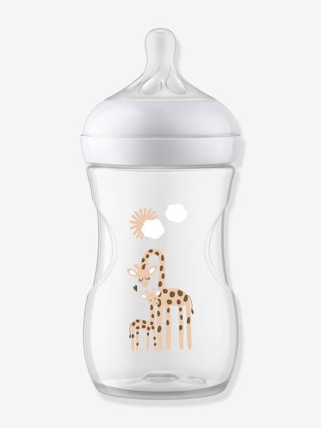 Biberon 260 ml Philips AVENT Natural Response gris+jaune - vertbaudet enfant 