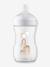 Biberon 260 ml Philips AVENT Natural Response gris+jaune - vertbaudet enfant 