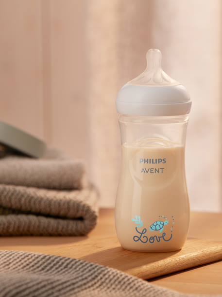 Biberon Love Tortue 330 ml Philips AVENT Natural Response vert - vertbaudet enfant 