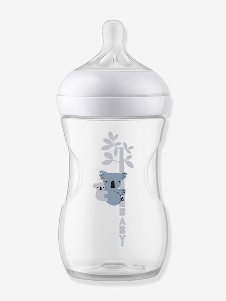 Biberon 260 ml Philips AVENT Natural Response gris+jaune - vertbaudet enfant 
