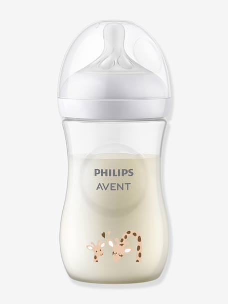 Biberon 260 ml Philips AVENT Natural Response gris+jaune - vertbaudet enfant 