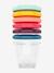 Set van 6 hermetisch afsluitbare bakjes 250 ml BABYMOOV Babydol Set van 6 - vertbaudet enfant 