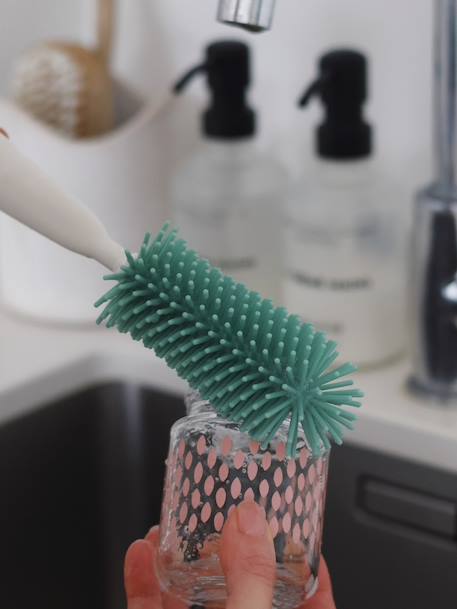 Goupillon pour biberon vert sauge - vertbaudet enfant 