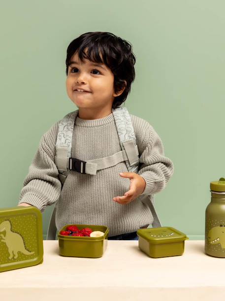 TRIXIE lunchbox blauw+geel+groen+nude+sinaasappel - vertbaudet enfant 