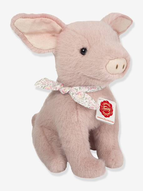 Peluche cochon Audrey 23 cm Teddy Hermann rose - vertbaudet enfant 
