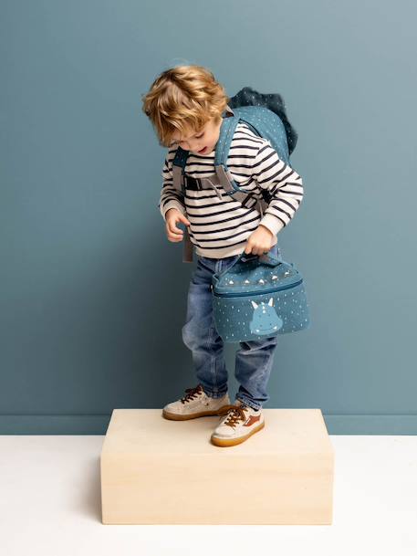TRIXIE isotherme lunchtas blauw+Dino+Mr Leeuw+nude - vertbaudet enfant 