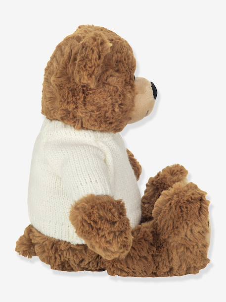 Peluche Teddy Percy avec pull 30 cm Teddy Hermann marron - vertbaudet enfant 