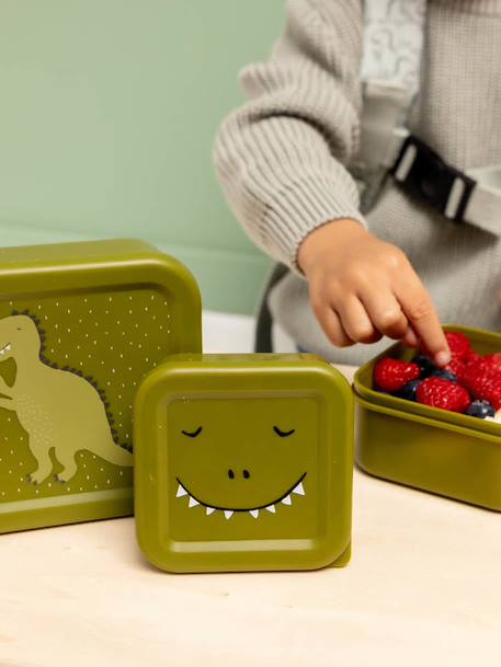 TRIXIE lunchbox blauw+geel+groen+nude+sinaasappel - vertbaudet enfant 