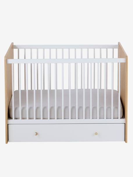 Evolutief babybed 60x120cm MOONLIGHT wit - vertbaudet enfant 