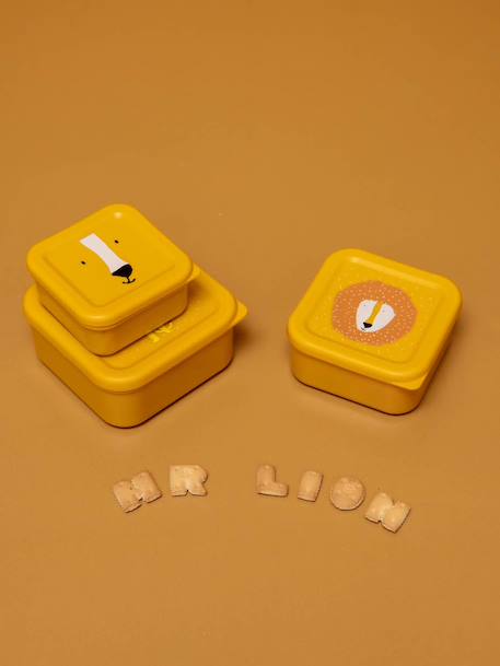 Boite à goûter bleu+jaune+orange+rose nude+vert - vertbaudet enfant 