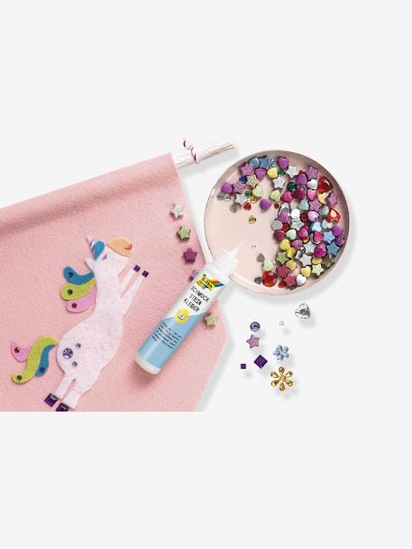 Mix strassteentjes, 800+ stuks FOLIA meerkleurig - vertbaudet enfant 