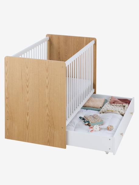 Evolutief babybed 60x120cm MOONLIGHT wit - vertbaudet enfant 