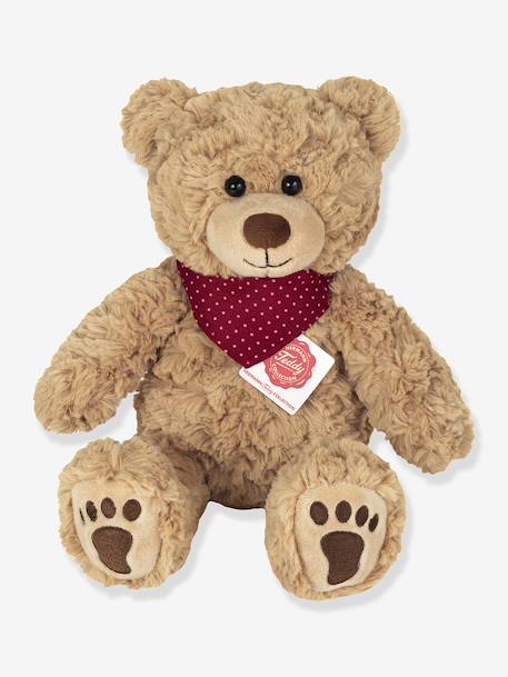 Peluche Teddy Curtis avec foulard 30 cm Teddy Hermann marron - vertbaudet enfant 