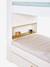Stapelbed kind 90x190cm met laden en bibliotheek wit - vertbaudet enfant 