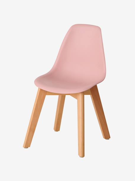 Chaise maternelle design scandinave rose - vertbaudet enfant 