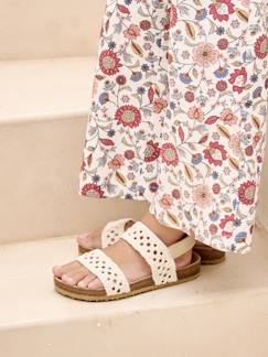 -Gekraakte sandalen met haak-effect voor kinderen, kleutercollectie 