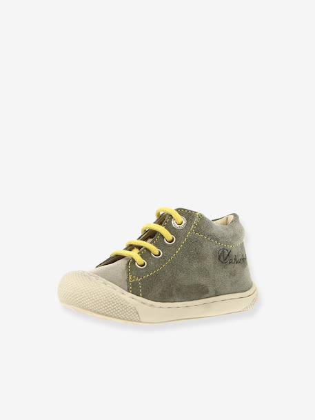 Bottillons bébé Cocoon beige+olive - vertbaudet enfant 