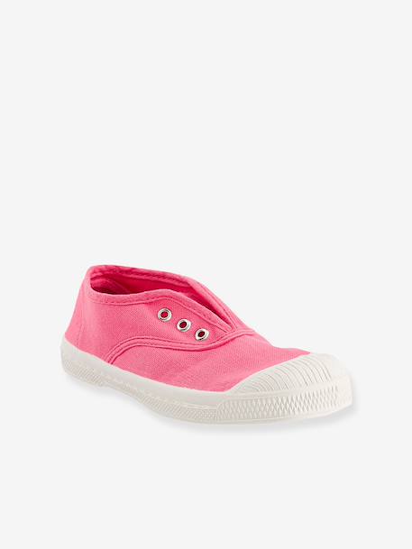 Tennis coton enfant Elly bleu roi+fuchsia+jaune+olive+rose - vertbaudet enfant 